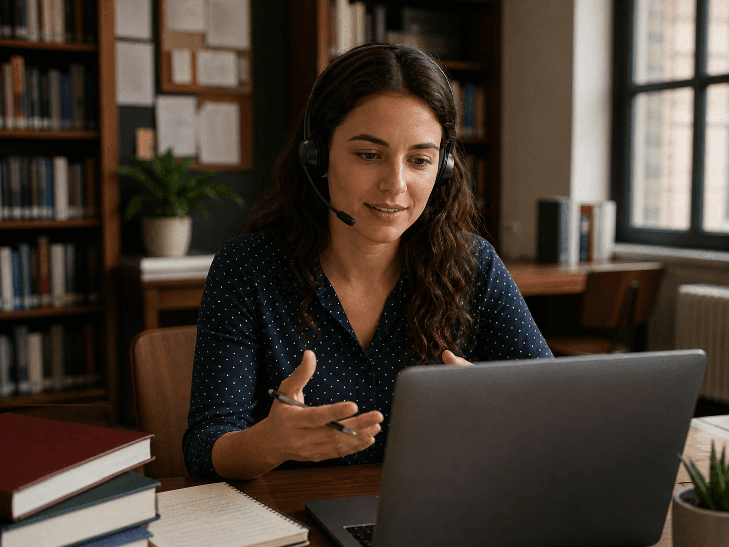 A ResearchUSA support specialist assisting a researcher online
